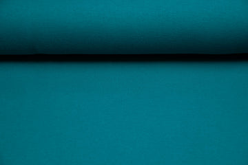 Leichtes Alpenfleece, uni, petrol, 0,5 m